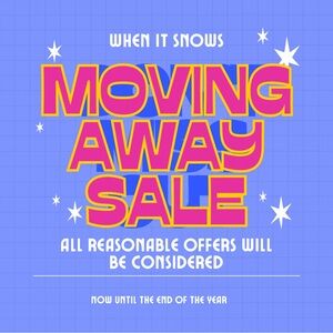 Relocating to another country sale (details in description)